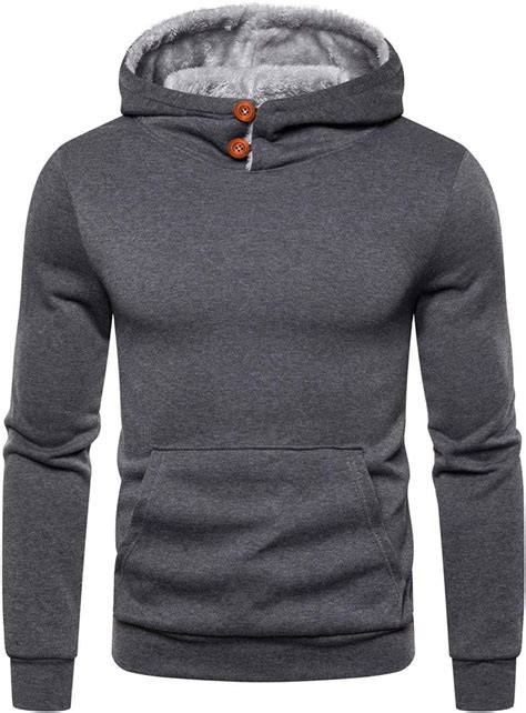 Zwarte hoodies en sweatshirts voor heren 